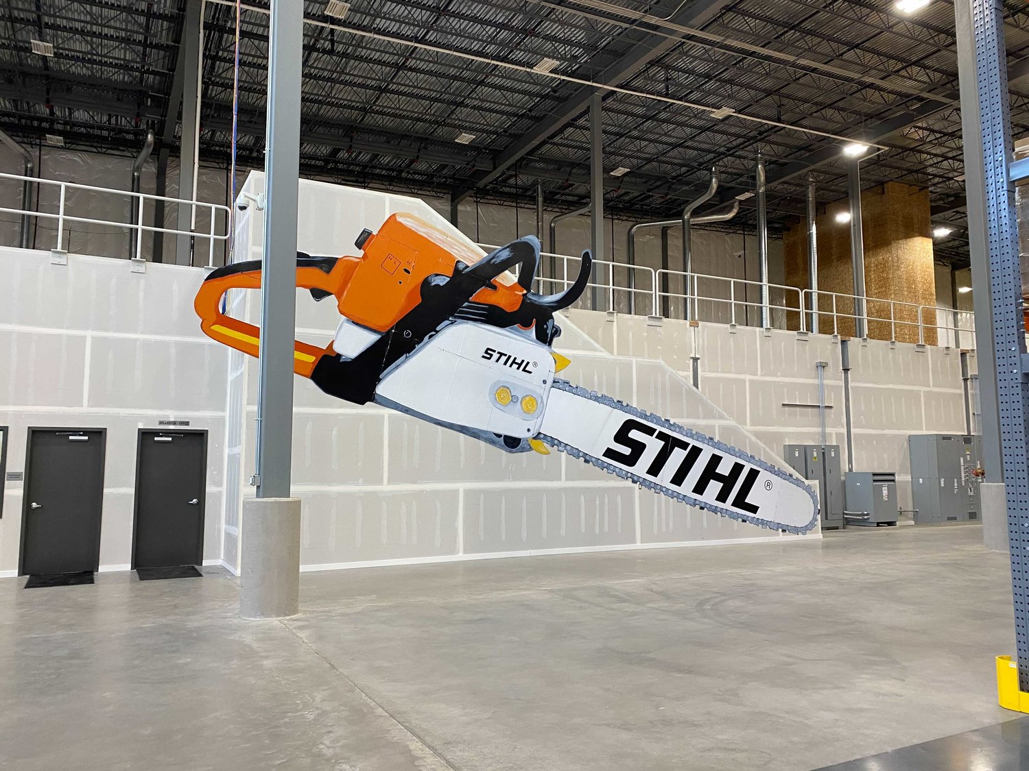 An open house was held at the new STIHL Northwest site in the Port of Centralia on Tuesday.